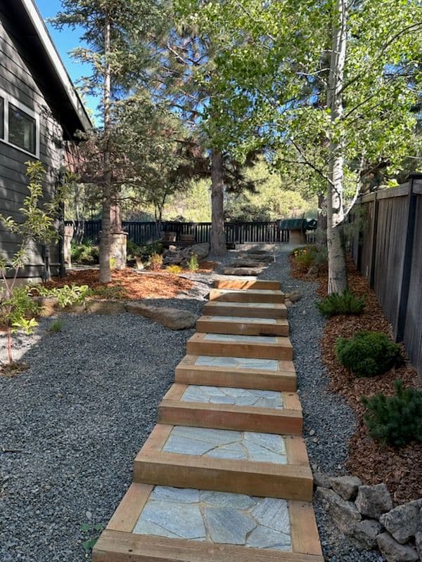 Transformative Garden Walkway Installation